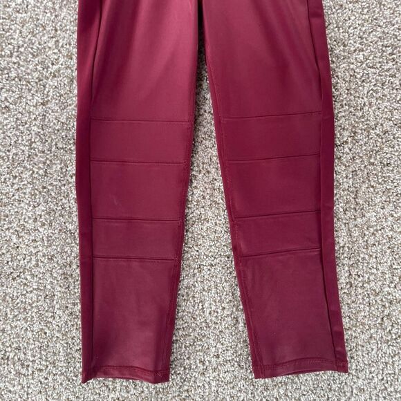 Her Universe Pants Womens Small Red Wonder Woman Leggings Pull On DC Comics - Picture 2 of 12